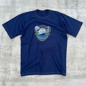 Vintage Disney Cruise Line Navy Blue Men's T-Shirt size M
